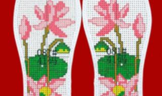 十字绣鞋垫图案大全